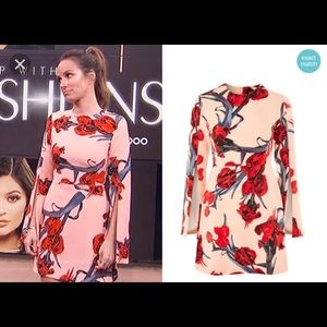 Top shop split sleeve flower dress 🌸